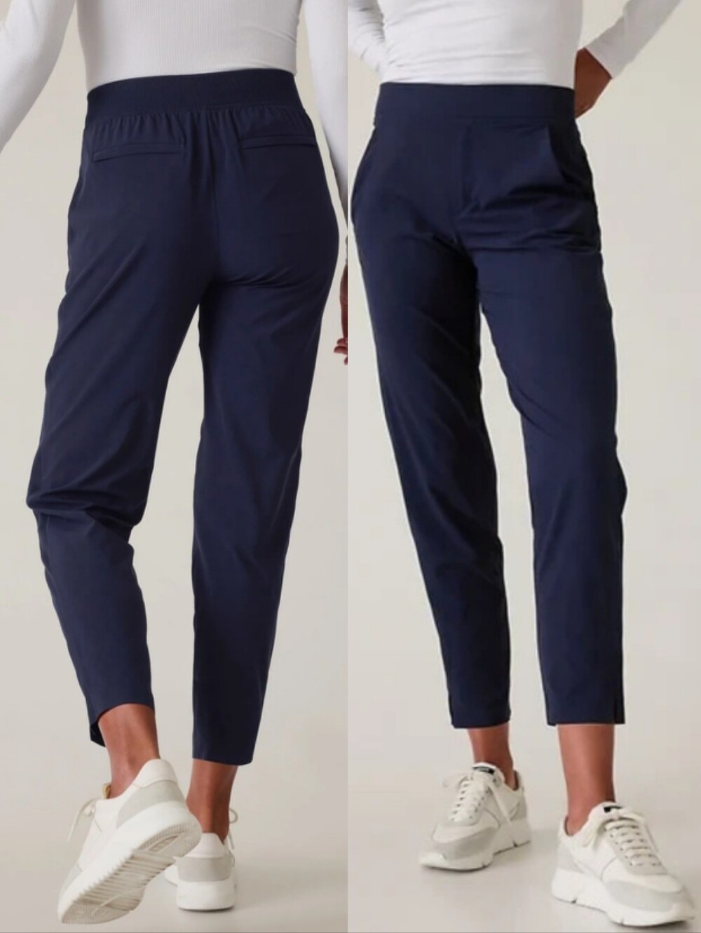 Athleta Brooklyn Ankle pants Navy Size 16